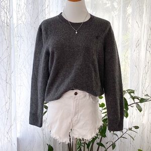 Calvin Klein - Dark Grey Wool Sweater
